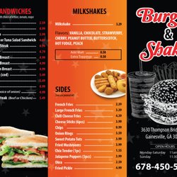 Burger and Shake