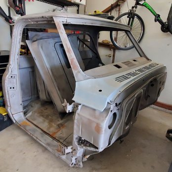 Lucky Mutha Cycles - Cab was left outside in bare metal and rusted. - Motorcycle Repair Near Me - Hesperia, California Lucky Mutha Cycles - Cab was left outside in bare metal and rusted. - Motorcycle Repair Near Me - Hesperia, California