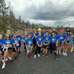 Richardson Elementary School - 6th grade trip earned by doing community project and paying some money at the Grand Canyon National State Park