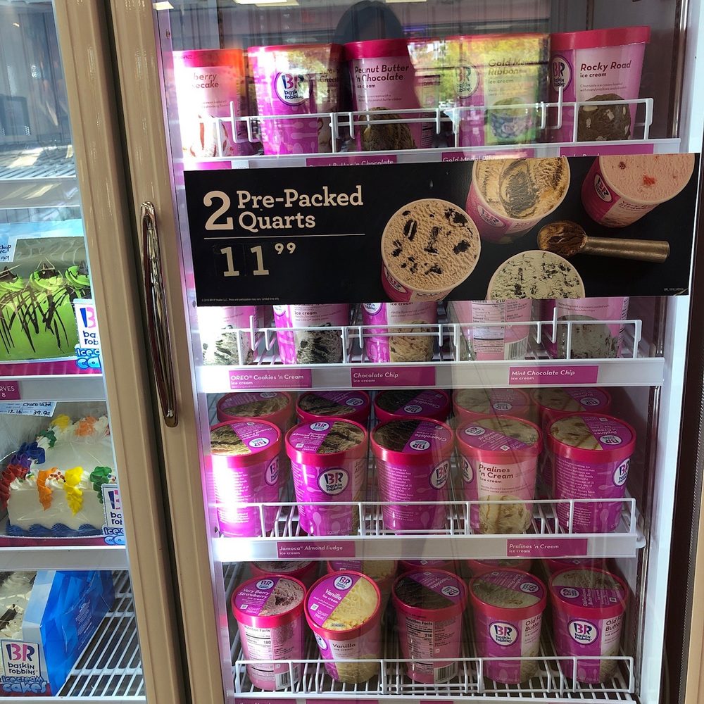 Baskin-Robbins - 2 Pre-Packed Quarts Ice Cream - Ice Cream & Frozen Yogurt Near Me - Vista, California Baskin-Robbins - 2 Pre-Packed Quarts Ice Cream - Ice Cream & Frozen Yogurt Near Me - Vista, California