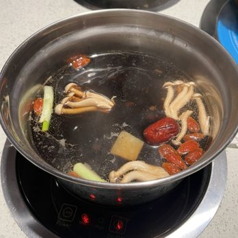PJ Hotpot - Mushroom broth - Barbeque Near Me - Dublin, Ohio PJ Hotpot - Mushroom broth - Barbeque Near Me - Dublin, Ohio