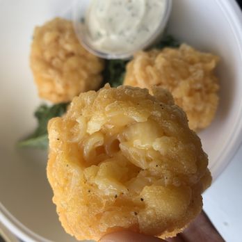 Kale My Name - Mac Balls - Vegetarian Near Me - Chicago, Illinois Kale My Name - Mac Balls - Vegetarian Near Me - Chicago, Illinois