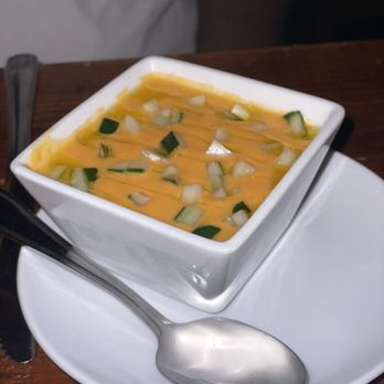 Tasca Restaurant - Gazpacho..this was the special of the day - Spanish Near Me - Brighton, Massachusetts Tasca Restaurant - Gazpacho..this was the special of the day - Spanish Near Me - Brighton, Massachusetts