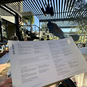 Ladino - Menu - Mediterranean Near Me - San Antonio, Texas