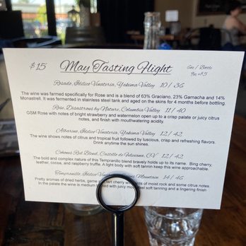 Rustic Cork Wine Bar & Bistro - May Tasting Flight Menu - Wine Tasting Room Near Me - Mill Creek, Washington Rustic Cork Wine Bar & Bistro - May Tasting Flight Menu - Wine Tasting Room Near Me - Mill Creek, Washington