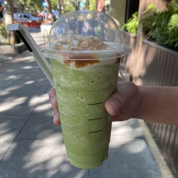 Starbucks - Green Tea Crme Frappuccino Blended Crme - Coffee & Tea Near Me - Palo Alto, California Starbucks - Green Tea Crme Frappuccino Blended Crme - Coffee & Tea Near Me - Palo Alto, California