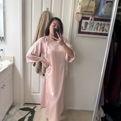 Precious Closet - Such a cute soft pink ao dai