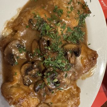Joanne Trattoria - Tender chicken Marsala - Italian Near Me - New York, New York Joanne Trattoria - Tender chicken Marsala - Italian Near Me - New York, New York