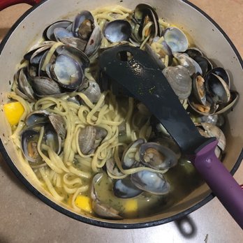 Northern Fish Products - My clam linguine with the fresh clams. Not a single clam was bad - Fish & Chips Near Me - Tacoma, Washington