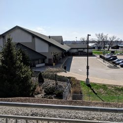 William F Walsh Regional Transportation Center - View of the RTC from the train platform