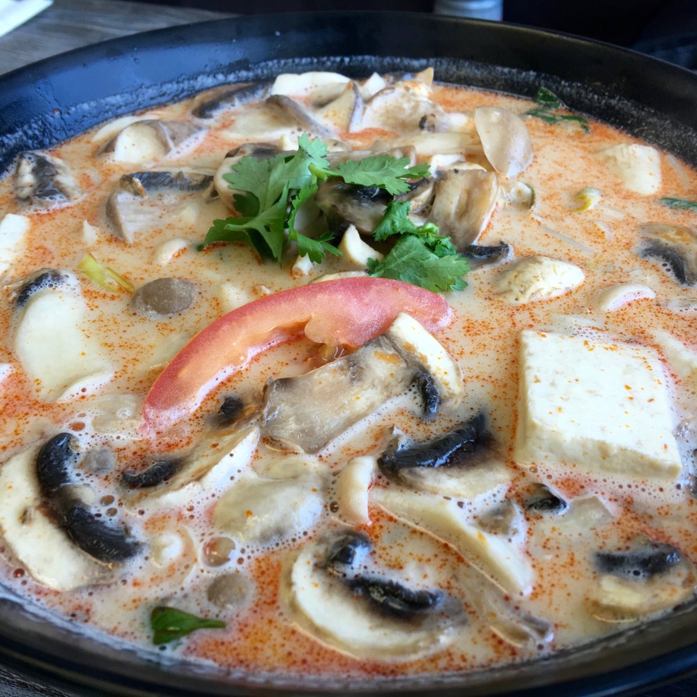 My Vegan - Wild Mushroom Coconut Noodles - creamy, spicy goodness - Thai Near Me - Pasadena, California My Vegan - Wild Mushroom Coconut Noodles - creamy, spicy goodness - Thai Near Me - Pasadena, California