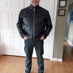 The Hide Company - Leather jacket made by Arthur from the hide company.