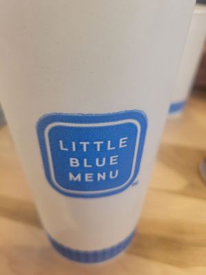 Little Blue Menu by null