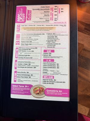 Menu photo 2 Casa Azteca Charlotte, NC Menu photo 2 Casa Azteca Charlotte, NC