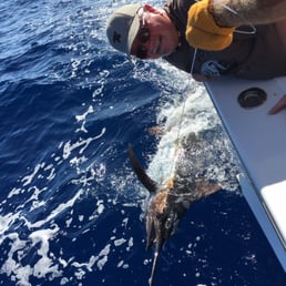 Congrats Greg on your first marlin.