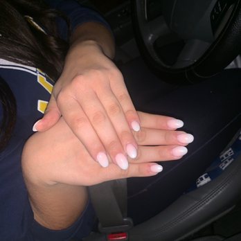 Royal Nails & Spa - Almond Ombré acrylics ($50) - Nail Salons Near Me - Bakersfield, California Royal Nails & Spa - Almond Ombré acrylics ($50) - Nail Salons Near Me - Bakersfield, California