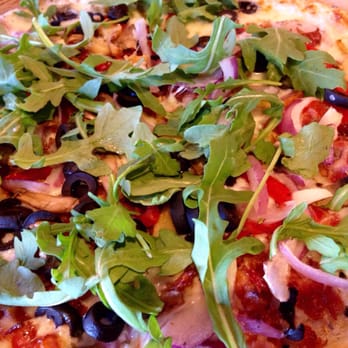 Blaze Pizza - White Top with extra veggies - Salad Near Me - Tracy, California
