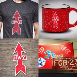 Mi Coast - Red Arrow Highway Collection by Mi Coast (original designs hand silkscreened in the mitten state)