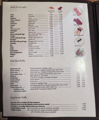 Menu photo 7 Dai Ichi Sushi Restaurant Mississauga, ON Menu photo 7 Dai Ichi Sushi Restaurant Mississauga, ON