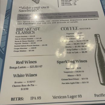 Suzette - Second half of menu - Breakfast & Brunch Near Me - Chula Vista, California