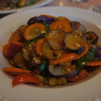 Numchokwilai - Stir fried eggplant (#20) - Thai Near Me - Edmonton, Alberta Numchokwilai - Stir fried eggplant (#20) - Thai Near Me - Edmonton, Alberta