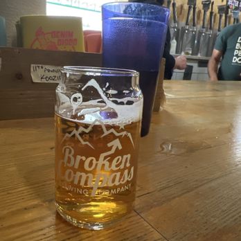 Broken Compass Brewing - Free taster beer - Breweries Near Me - Breckenridge, Colorado