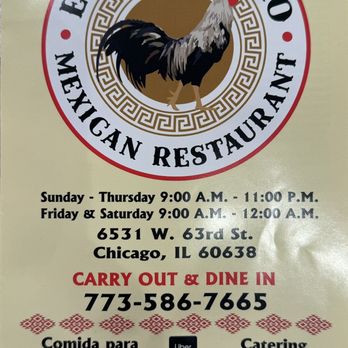 El Gallo Giro - Jan 2024 menu - Mexican Near Me - Chicago, Illinois El Gallo Giro - Jan 2024 menu - Mexican Near Me - Chicago, Illinois