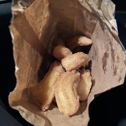 Cinnamon sugar churros $5.00 a bag Cinnamon sugar churros $5.00 a bag