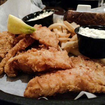 Doc's On The Fox - Fried Fish Dinner... the cod was so yummy! - Bars Near Me - Waterford, Wisconsin