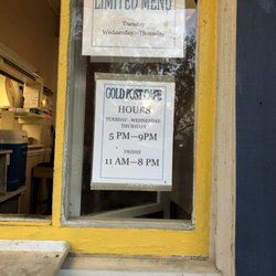 The Gold Post Cafe - Hours 10/20/2020