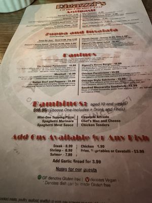 Menu photo 2 Rigazzi's Saint Louis, MO Menu photo 2 Rigazzi's Saint Louis, MO