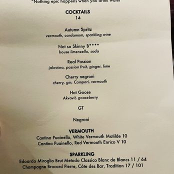 Shelter - Cocktails menu - Modern European Near Me - HELSINKI, 18