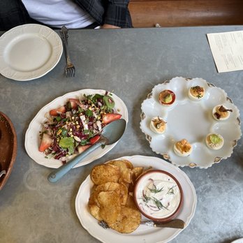 Billy Can Can - Watercress Salad, Assorted Deviled Eggs, Smoked Fish Dip - Steakhouses Near Me - Dallas, Texas