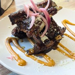 Hole 19 Craft Kitchen - These ribs were absolutely outstanding, perfect cook. Came off the bone easy but didn't just straight up fall off.
