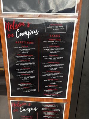 Menu photo 1 Nelson’s On Campus Eugene, OR