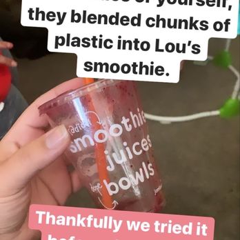 Jamba - When I called and made them aware they didn't apologize or acknowledge what they did at all. - Juice Bars & Smoothies Near Me - Lodi, California