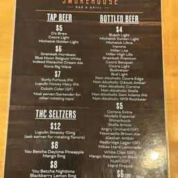 Beer Menu Beer Menu