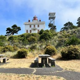 Yaquina Bay State Park, the lighthouse.