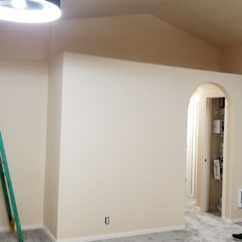 Paintworks - Living room and trim painted in May 2025. - Handyman Near Me - Florence, Oregon Paintworks - Living room and trim painted in May 2025. - Handyman Near Me - Florence, Oregon
