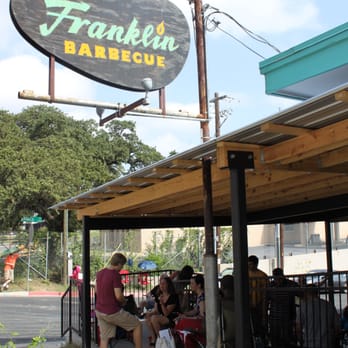 Franklin Barbecue - The sign and the front of the line - Barbeque Near Me - Austin, Texas Franklin Barbecue - The sign and the front of the line - Barbeque Near Me - Austin, Texas
