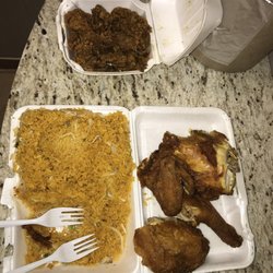 Half a Chicken with Fried Rice.... it was good.