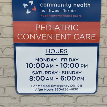 Pediatric Convenient Care - Updated hours of operation. - Pediatricians Near Me - Pensacola, Florida Pediatric Convenient Care - Updated hours of operation. - Pediatricians Near Me - Pensacola, Florida