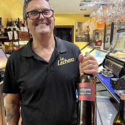 La Lechera - Happy and friendly staff!! This guy was the best!!