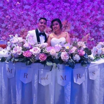 Heavenly Designs - We were so in love with the floral wall - Party Equipment Rentals Near Me