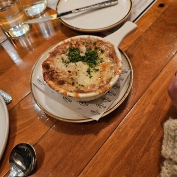 The Knotted Apron - Amazing French Onion Soup - French Near Me - Portland, Maine The Knotted Apron - Amazing French Onion Soup - French Near Me - Portland, Maine
