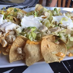 "Grilled" Chicken Nachos