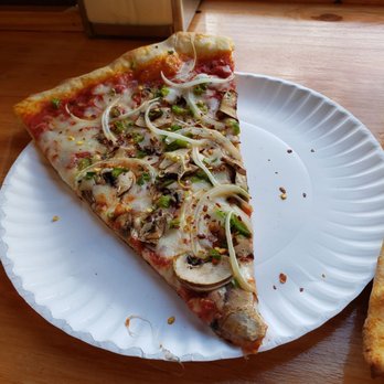 Julio's Pizza Co. - Mushroom, peppers and onion pie - Pizza Near Me - Atlantic Highlands, New Jersey