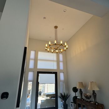 Friends Electric - Finished Install of 48" chandelier - Electricians Near Me Friends Electric - Finished Install of 48" chandelier - Electricians Near Me