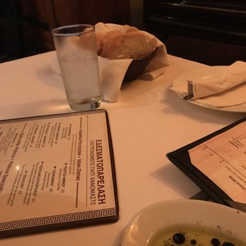 Philinos - break and oil and balsamic vinegar, how every classy meal should begin - Greek Near Me - Montreal, Quebec
