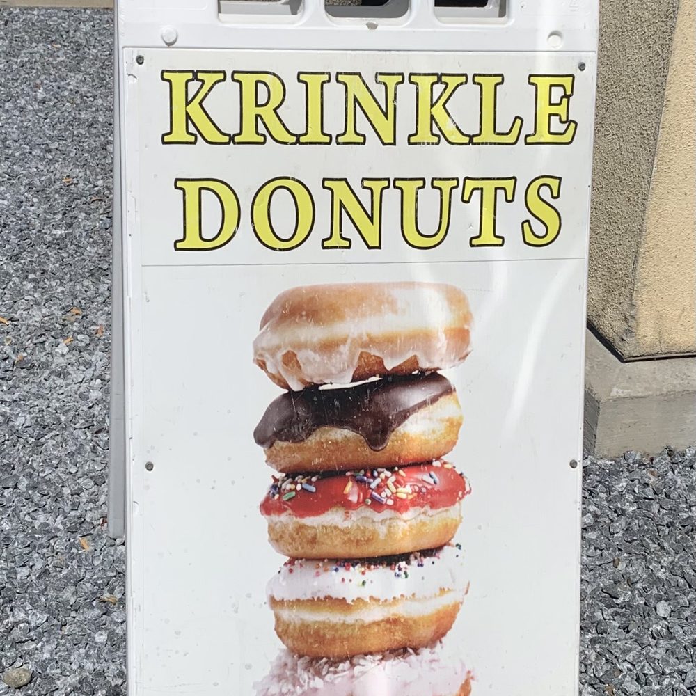 Krinkle Donuts - Sign outside - Donuts Near Me - Yuba City, California Krinkle Donuts - Sign outside - Donuts Near Me - Yuba City, California